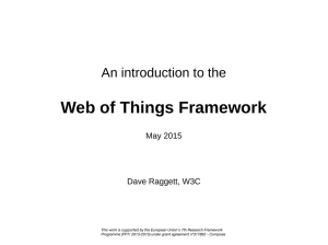 Web of Things Framework