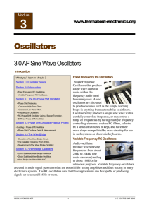 Oscillators 03 - Learn About Electronics