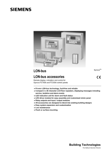 Remote display, indication and control for