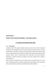 chapter 1. induction motor model. generalities.