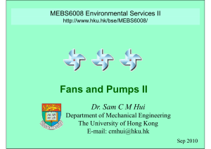 Fans and Pumps II