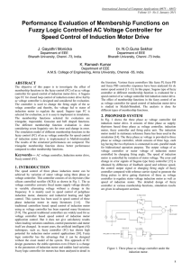 Performance Evaluation of Membership Functions on Fuzzy Logic