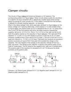 Clamper circuits