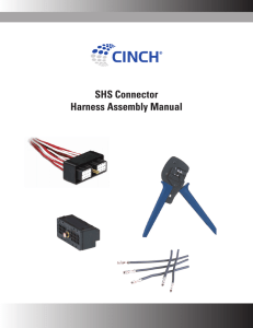 SHS Connector Harness Assembly Manual