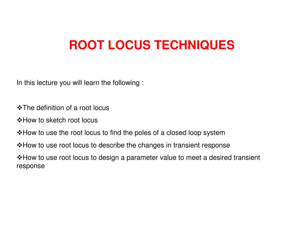 Solved Example 87 Sketching a Root Locus and Finding  Cheggcom
