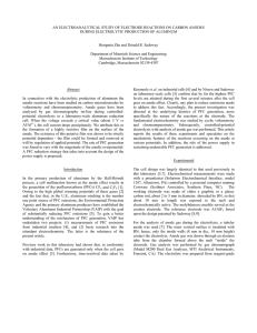 AN ELECTROANALYTICAL STUDY OF ELECTRODE