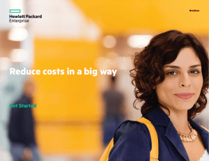 Reduce costs in a big way