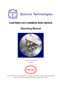 CA768R1/2/3/ Carbon Rod Head Attachment