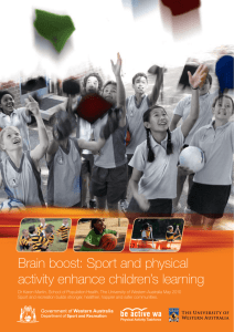 Brain boost: Sport and physical activity enhance children`s learning