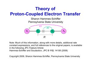 Theory of Proton-Coupled Electron Transfer