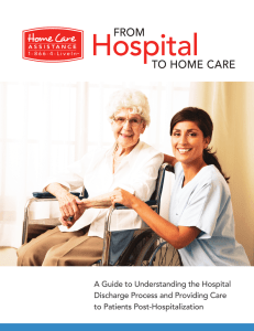 A Guide to Understanding the Hospital Discharge Process and