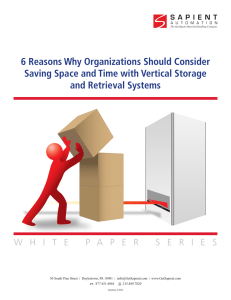 6 Reasons Why Organizations Should Consider Saving Space and