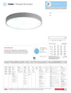 LED Spec - Prudential Lighting