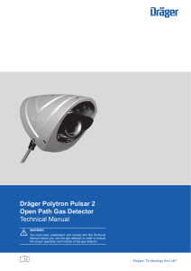 Dräger Polytron Pulsar 2 Open Path Gas Detector Technical Manual