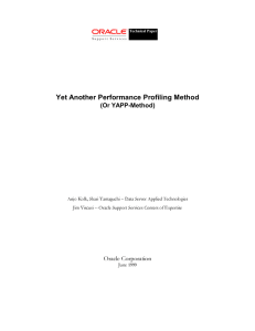 Yet Another Performance Profiling Method