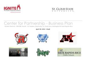 Center for Partnership - Business Plan