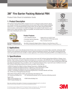 3M™ Fire Barrier Packing Material PM4