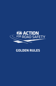 FIA Golden Rules