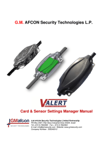 G.M. AFCON Security Technologies L.P.