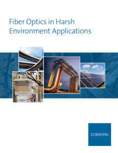 Fiber Optics in Harsh Environment Applications