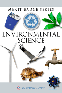 Environmental Science - Boy Scouts of America