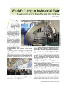 World`s Largest Industrial Fair