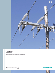 Group-Operated Switches Vector Series Brochure