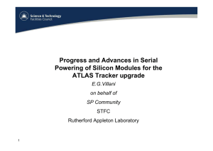 Progres and Advances in Serial Powering of Silicon Modules for the