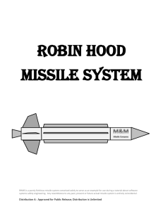 Robin Hood Missile System