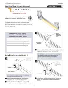 Rae Head Two-Circuit Monorail