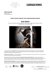 new$breed - Sydney Dance Company