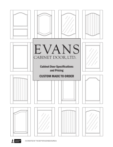 PDF - Evans Cabinet and Door