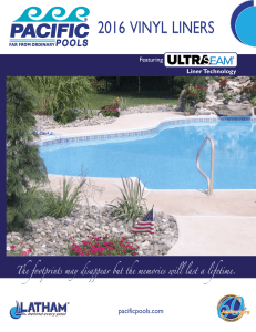 2016 vinyl liners - Latham Pool Products