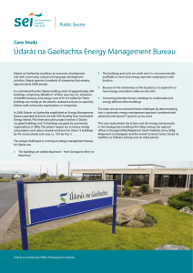 Údarás na Gaeltachta Energy Management Bureau