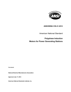 ANSI/NEMA C50.41-2012