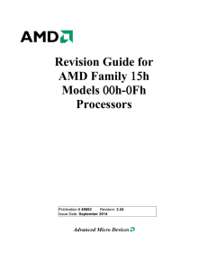 Revision Guide for AMD Family 15h Models 00h-0Fh