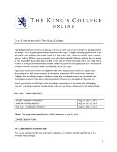 The King`s College
