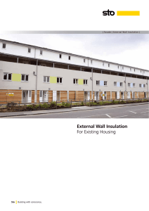 External Wall Insulation For Existing Housing