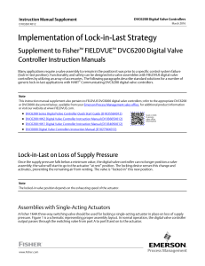 Implementation of Lock‐in‐Last Strategy
