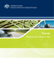 Trends in Infrastructure and Transport