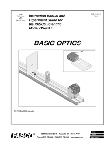 basic optics - Personal.psu.edu