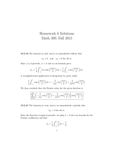 Homework 6 Solutions Math 309, Fall 2015