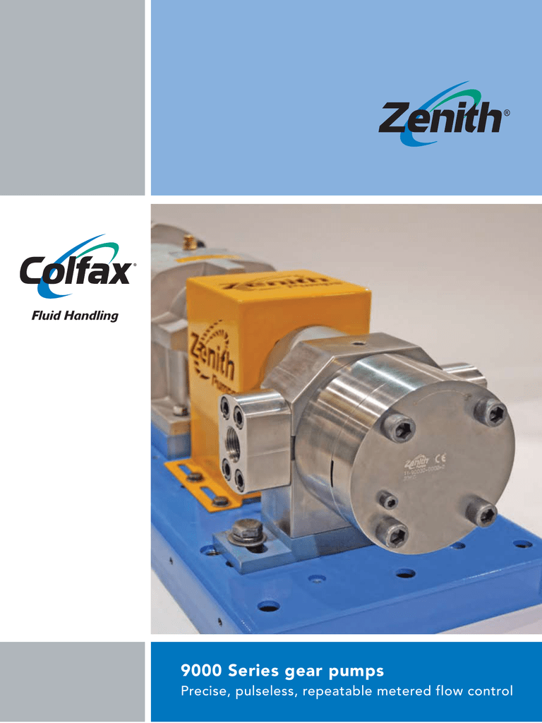 9000 Series Gear Pumps