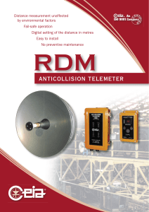 anticollision telemeter
