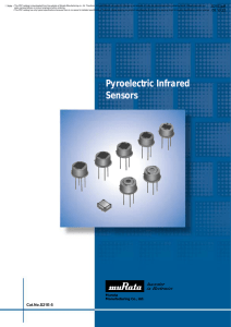 Pyroelectric Infrared Sensors/Fresnel Lens