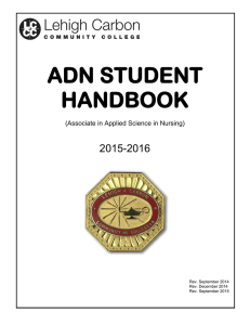 ADN Handbook - Lehigh Carbon Community College