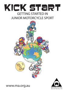 Kick Start - Getting Started in Junior Motorcycle Sport