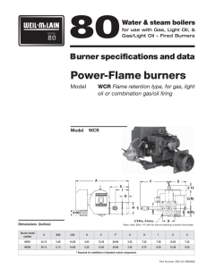Power-Flame burners - Weil