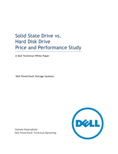 Solid State Drive vs. Hard Disk Drive Price and Performance