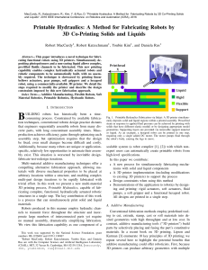 Printable Hydraulics: A Method for Fabricating Robots by 3D Co